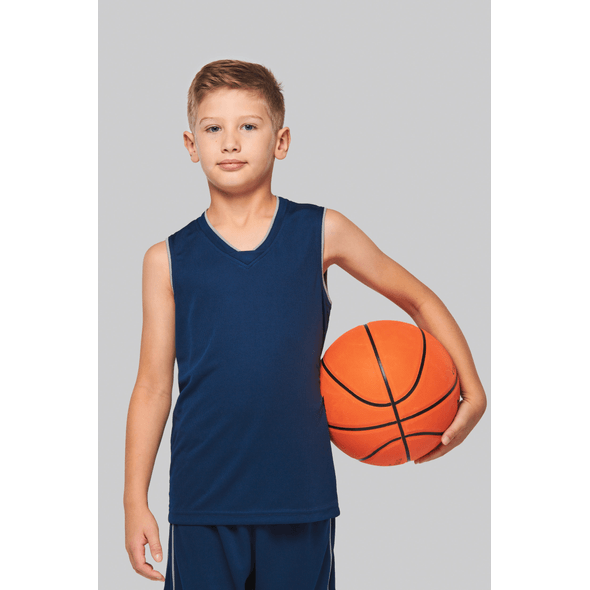 Camiseta de basketball para niños clearance
